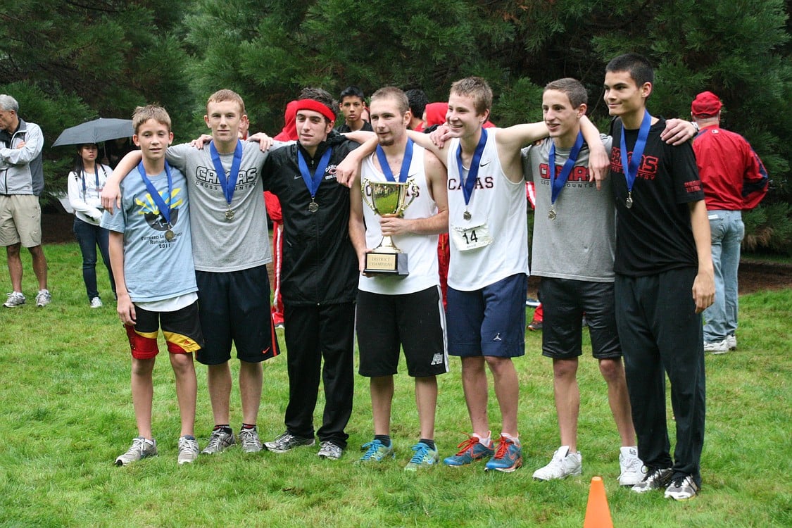 Camas boys are district champions.