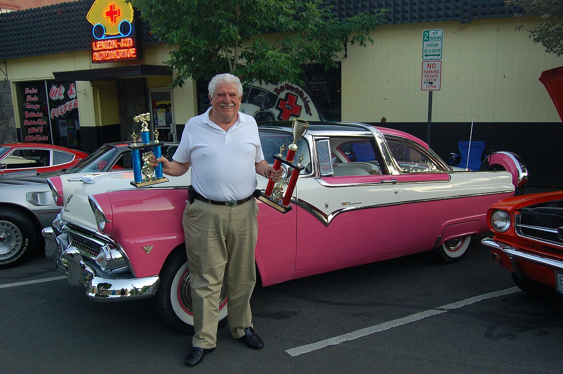 Camas resident Hal Pashon's 1955 Crown Victoria won for &quot;Most Elegant Classic&quot; and &quot;People's Choice.&quot;