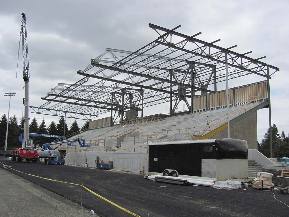 Doc Harris Stadium renovations June 2010