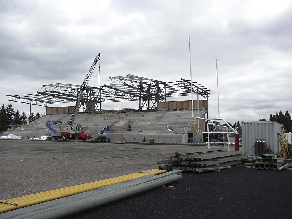 Doc Harris Stadium renovations June 2010