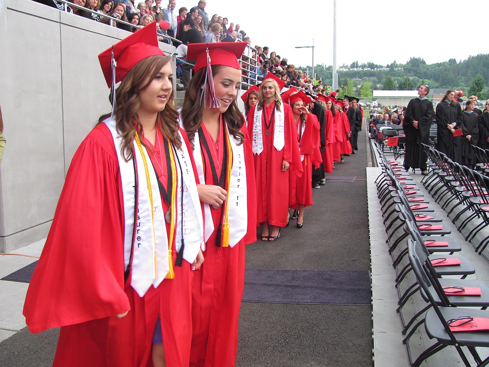 Camas High School graduation: June 10, 2011