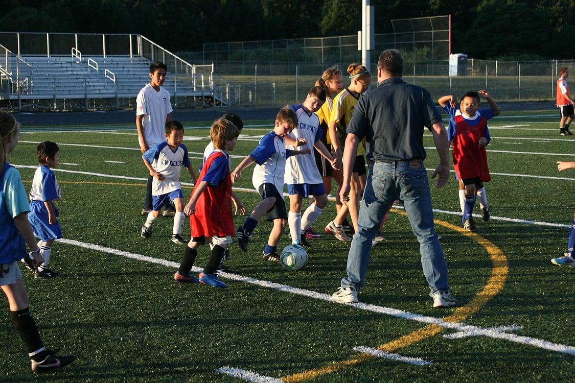 The TOPSoccer Camas-Washougal Kickers.