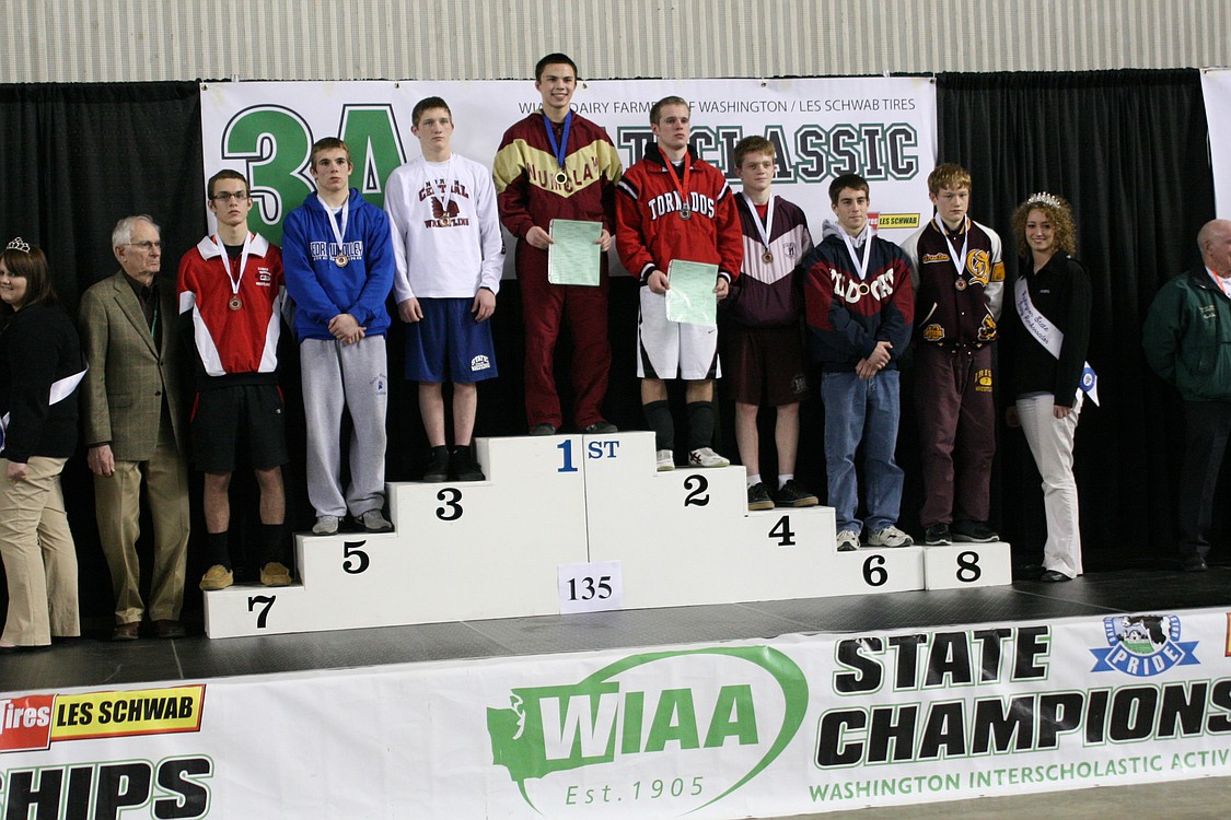 Tyler Weiss seventh at state, 135 pounds