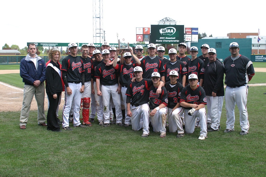 Camas basbeall captures third place at state.