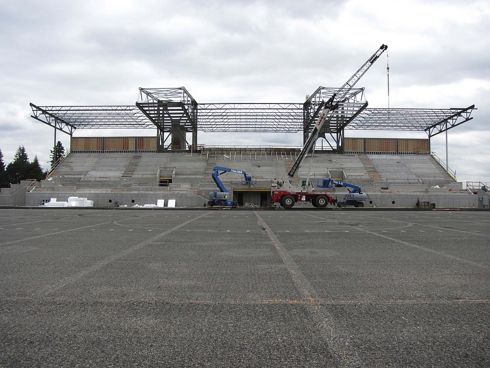 Doc Harris Stadium renovations June 2010