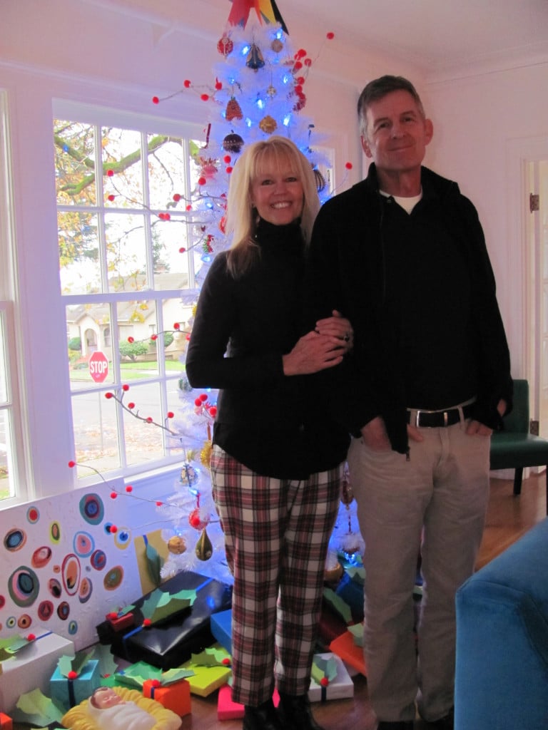 Bob and Terri Shanahan spent several months restoring a historic Camas home, which they opened to vistors during the Sip and Shop event Thursday, a benefit for the Downtown Camas Association. 