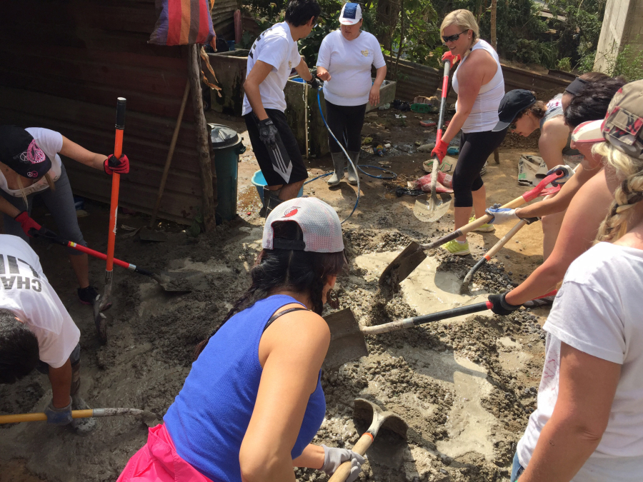 A group of Camas women participated in a service trip to Guatemala this past February. Approximately 400 to 500 people from the United States volunteer there every year with Radu's nonprofit organization.