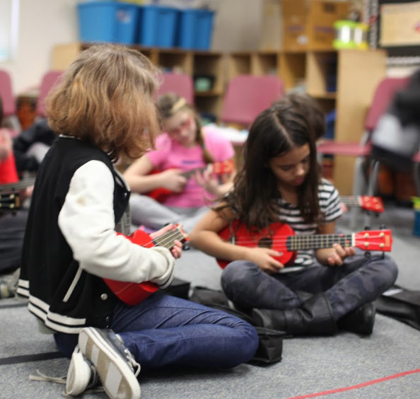 Switzer believes music is a great tool for teaching kids, when it can capture their attention and help them feel a sense of accomplishment.
