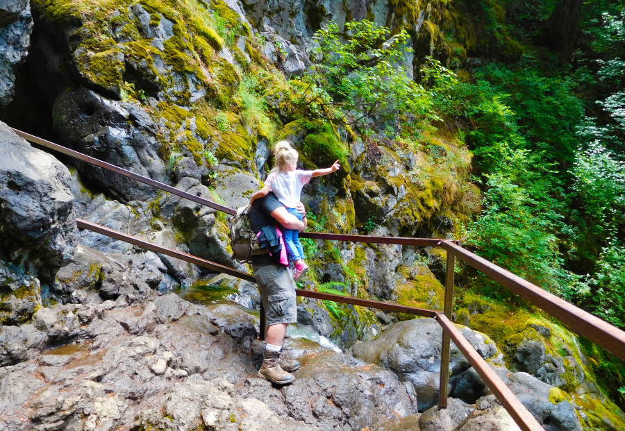 Pool of the Winds, which looks out onto Hardy Falls, is a hike that almost all can do, including families.