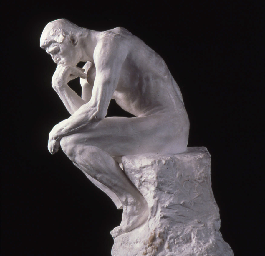 "The Thinker," by Auguste Rodin, is among the sculptures on display at the Maryhill Museum of Art. (Photo contributed by the Maryhill Museum of Art)