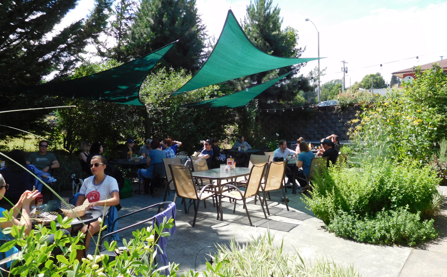 Walking Man Brewery is a popular spot for thirsty hikers, windsurfers and day trippers. It now opens at noon every day except Tuesday, when it is closed. The brewery features Northwest fare, as well as a seasonal selection of ales and root beer for non-drinkers.