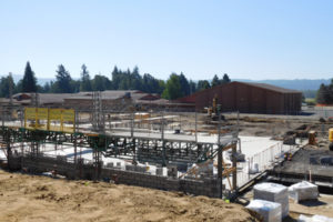 Construction is underway at the new Jemtegaard Middle School and Columbia River Gorge Elementary in Washougal. It is expected to be complete in time for the 2017-18 school year.  The project is one of several happening in local school districts.