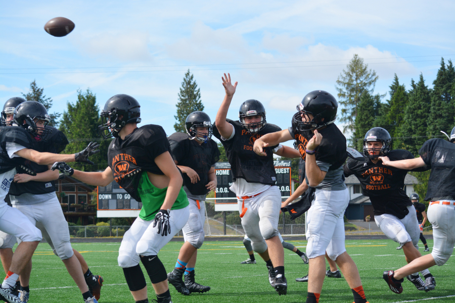 The football is flying around the field again as the Washougal Panthers prepare for their season opener Friday, Sept. 2, against West Seattle. Kickoff is at 7 p.m., at Fishback Stadium. 