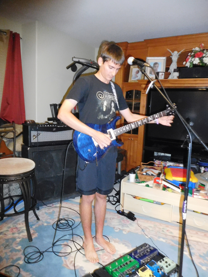 Lyne has been playing guitar for six years. He formed Simply 8 with several friends at Camas High School. Since the band began, it has had several paying gigs and a CD that will soon be released on iTunes and Spotify.