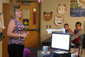 Rita Pakenen began teaching at Camas High School this fall, after years as the school district's human resources director.