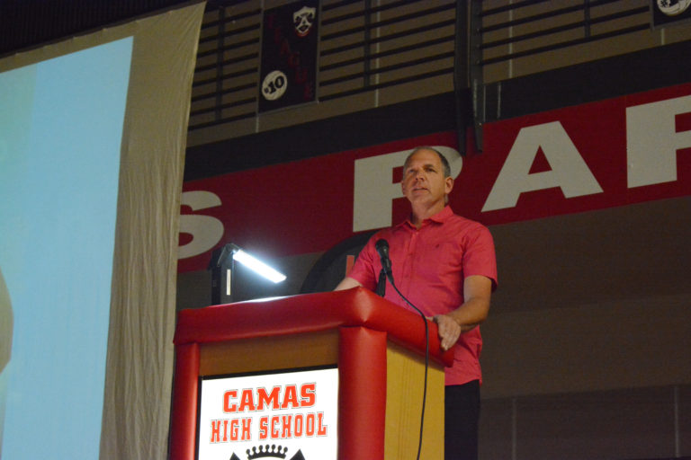 Dan Liehr earned a spot in the Camas Hall of Fame for his success on the basketball court. He led the Papermakers in scoring and blocked shots during his senior year in 1983. He was also a good rebounder, and averaged a double-double a game in 1982 and 1983.