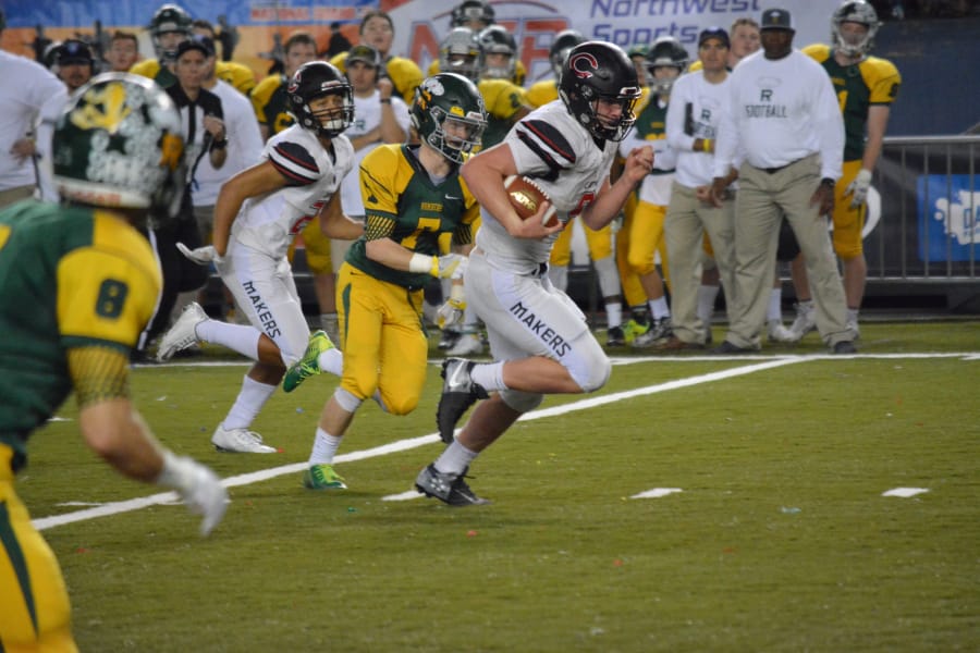 Jack Colletto's touchdown run gave Camas a 10-point lead with two minutes left.