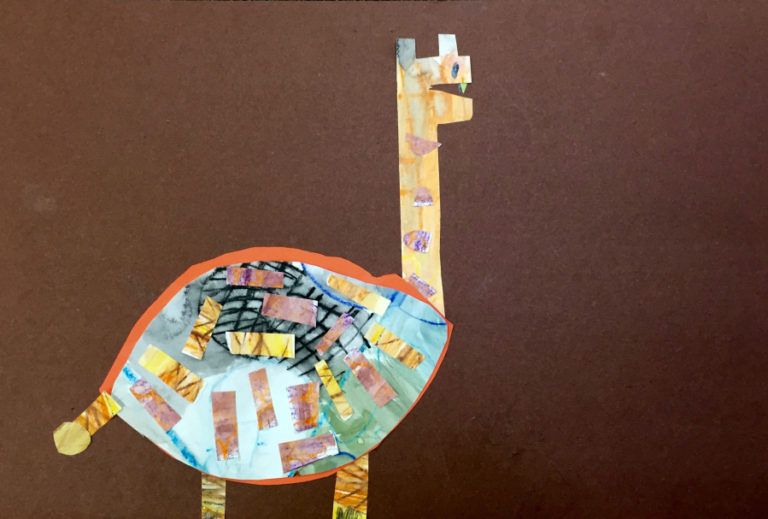 This is one of the unique animals made by a Gause third-grade student.