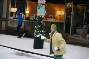 Thanks to a total of nine canceled school days, Camas School District students had many opportunities to play in the snow. On Jan. 9, these youngsters enjoyed spending their free time in picturesque downtown Camas. Officials with the Camas and Washougal school districts are currently working to determine how all of those missed instructional days will be made up, before the end of the school year in June. 