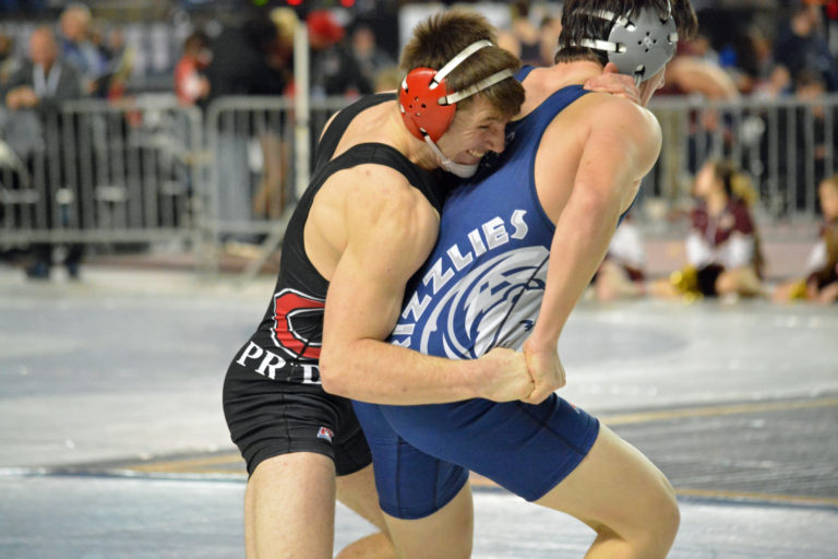 Sam Malychewski claimed fourth place for Camas in the 4A state 182-pound wrestling bracket at the Tacoma Dome Saturday.