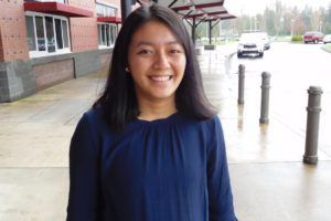 Tsering Shola earned a trip to the International Science and Engineering Fair in Los Angeles after
qualifying at the Washington State Regional Science Fair on March 11. She also won first place in the biomedical and health sciences division at the state fair on April 1. 