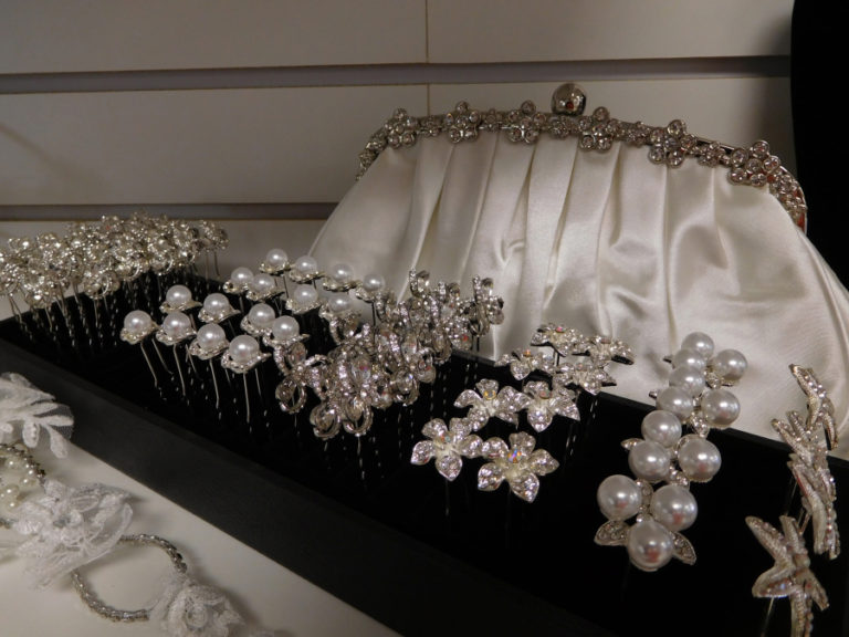 Your Big Day also carries a range of bridal accessories, including tiaras, purses, ring pillows, bracelets, necklaces and hair combs, clips and pins.