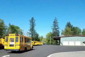 The Washougal School District recently completed work on its new, $2.3 million transportation facility located behind the district offices at 4875 Evergreeen Way. 