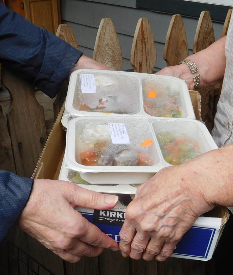 Meals on Wheels volunteer drivers provided 137,458 meals to 2,332 older adults in Clark County in 2016.