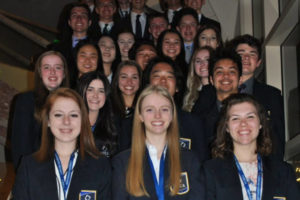 Camas High School DECA members recently competed at an international marketing comptetion in Anaheim, California. The school had its best showing in its local DECA club's history.