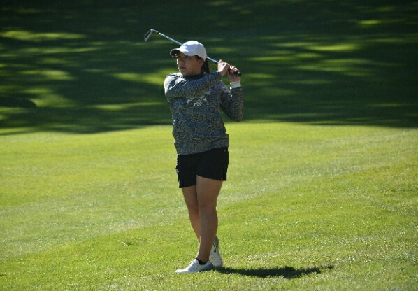 Washougal golfer Kallie Sakamoto improved by three strokes in the finals and finished tied for second place at the 2A state tournament Wednesday on the Indian Canyon course in Spokane. 
