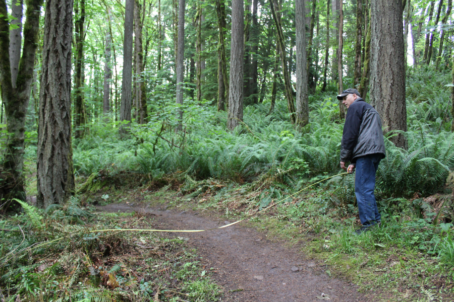 lacamas lake mountain bike trail
