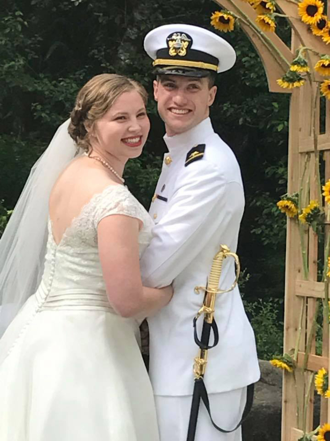 Charis Holscher and Noah Wachlin married Saturday, June 3, 2017.
