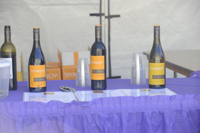 StoneCap Winery of Goose Ridge Estate Vineyard in the Columbia Valley is featuring wines at the Wine and Microbrew Street.