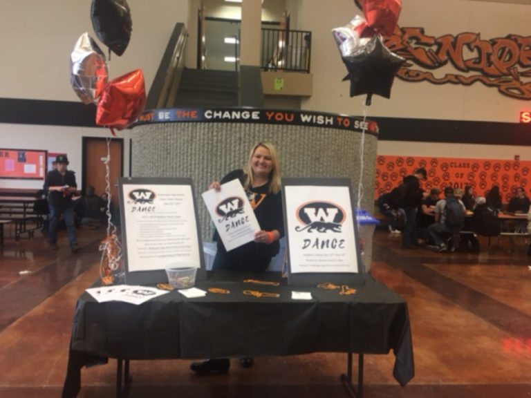 Amy Greenberg, a former Mountain View High dancer and dance coach, helped get the new Washougal High dance team off the ground.