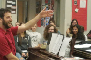 Camas High School music teacher Ethan Chessin was recently honored as ESD 112's Regional Teacher of the Year. He has taught at CHS for the past seven years, and says he enjoys helping students see music as a means of communicating meaning, and not as a competition. 