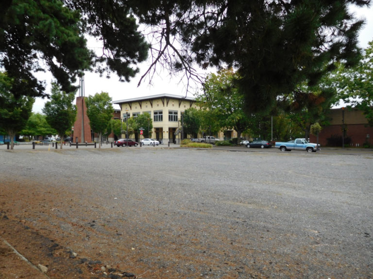 A vacant 30,000-square-foot site at 1625 Main St. could be the future location of a new Washougal Community Library. The Lone Wolf Development property is located near Reflection Plaza, Washougal Town Square and the U.S.