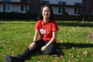 Camas High School junior Monica Chang, 15, is one of 10 finalists selected for Monday's Oregon Bioscience Showcase, at the OMSI Empirical Theater in Portland, Oregon.