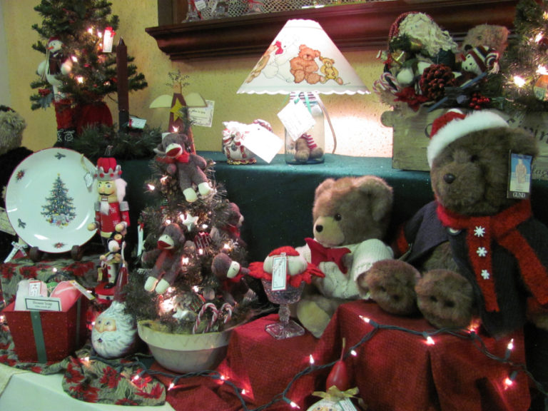 Bears, nutcrackers and holiday plates were just a few of the trinkets available at a past Washougal United Methodist Church bazaar.