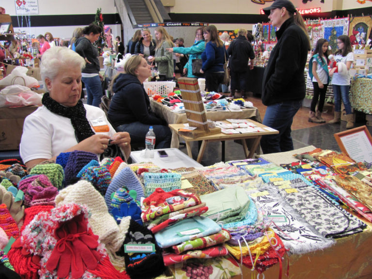 The Holiday Marketplace Bazaar, at Washougal High School, is an annual tradition for many locals.