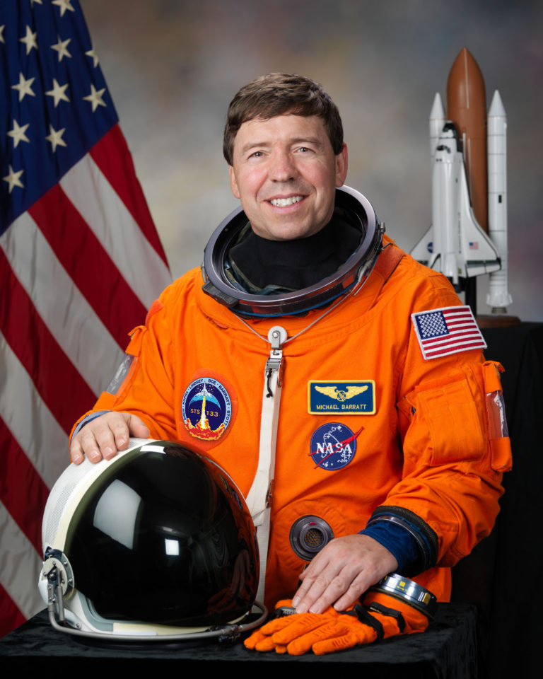 Official Astronaut Portrait of STS-133 crew member Dr. Michael Barratt.