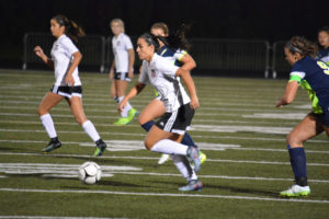Maddie Kemp scored four goals to help the Camas girls soccer team defeat Todd Beamer 9-0 Nov. 2, at Doc Harris Stadium. The CHS junior also broke the all-time career scoring record at Camas with 84 goals and counting.