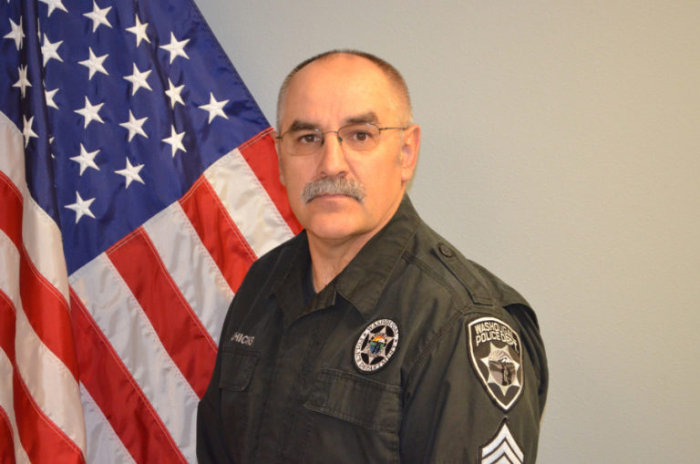 Washougal Police Sgt. Brad Chicks  retired Monday, Nov. 20, after a 35-year career in law enforcement.
