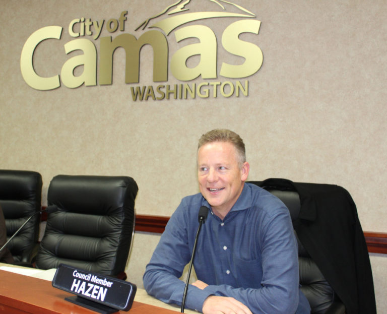 Former Camas City Councilman Tim Hazen resigned in mid-October, halfway through his second term, to pursue business interests that would have involved purchasing a piece of publicly owned city parks open space.