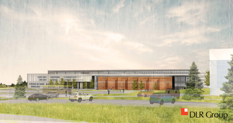 A rendering shows what the southern side of the future Discovery High School will look like. Students have until March 9 to fill out interest forms in hopes of attending the new project-based learning school, which opens in the fall of 2018 to incoming freshmen and sophomores.
