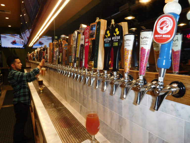 In addition to beer, Growler USA, in Camas, serves root beer, kombucha and Coca Cola products, along with soups, salads, sandwiches and sides.