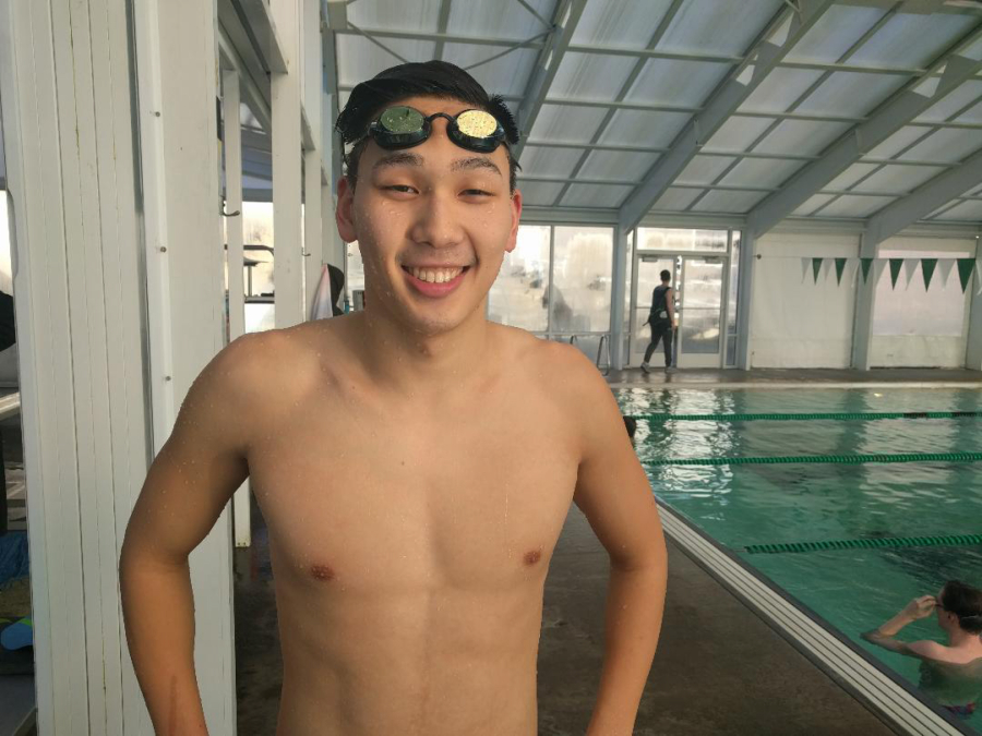 Camas High senior Mark Kim is eager and ready to defend his state title at the state swim championships this weekend, Feb. 16 and 17 in Federal Way, Washington.