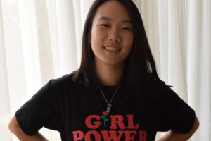 Camas High School junior Monica Chang helped bring the national "Girls Who Code" club to Camas High School and, with another Camas High student, developed "Girls Represent," a campaign that encourages girls to pursue careers in male-dominated fields. 
