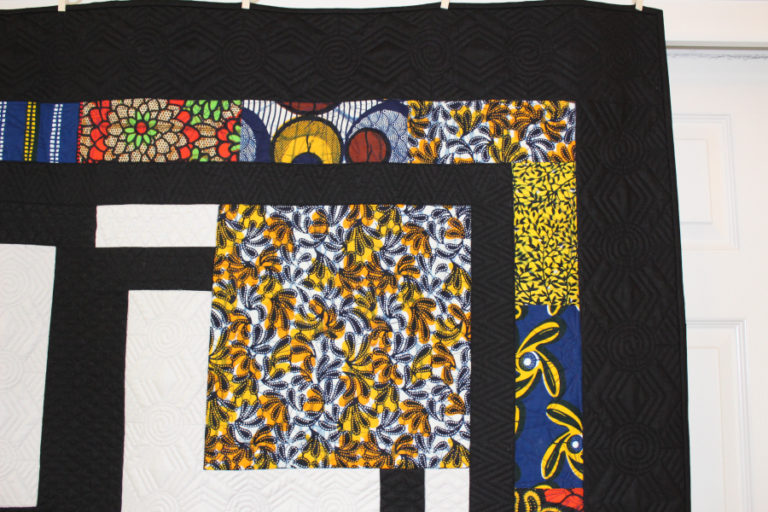 Camas quilter DeAnn Perrigo&#039;s &quot;Out of Africa&quot; quilt (pictured here) features fabric that her husband, Brad, brought back from a trip to Africa two years ago.