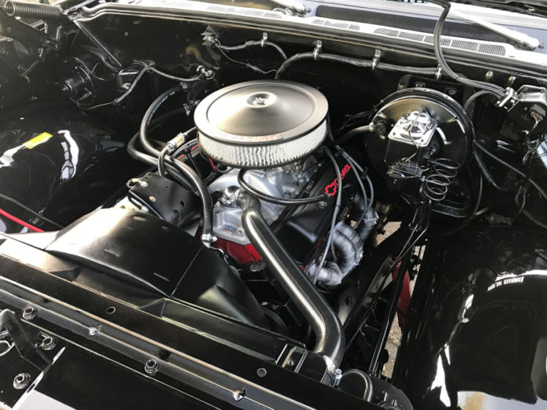 Jon Corral put a completely rebuilt 1973 engine in a 1973 K5 Blazer more than two years ago. Two of Corral&#039;s Camas High classmates, Nick and Richard Lynch, along with Corral&#039;s father, Jim, assisted with the project.