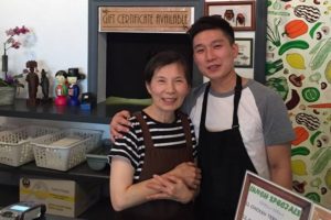Agnes and Phillip Park, owners of Hana Foods, a Korean restaurant in downtown Camas, were injured in a kitchen accident May 4. A GoFundMe has since raised more than $10,000 to help the family with medical bills and expenses related to the restaurant's temporary closure. (Contributed photo courtesy of Carrie Schulstad)
